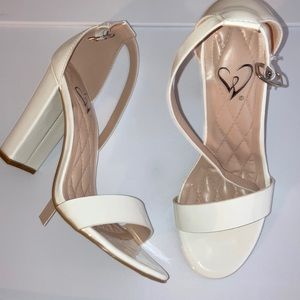 White heels